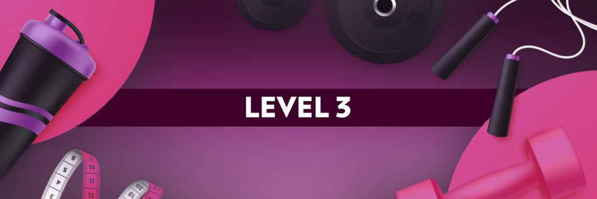 Trainingsplan zum Abnehmen - Level 3