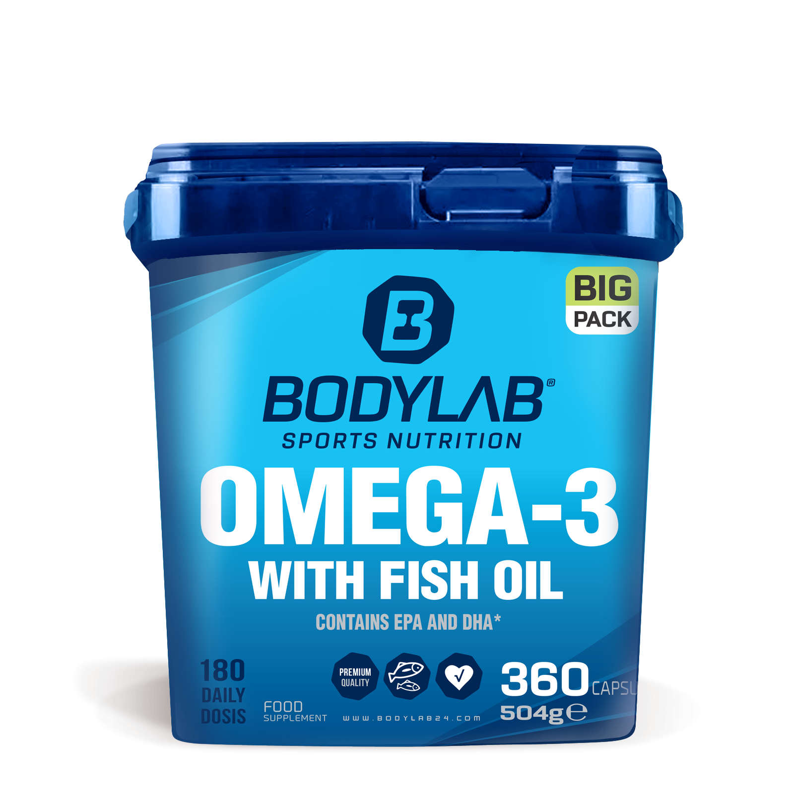 BIG PACK Omega-3 (360 Kapseln)