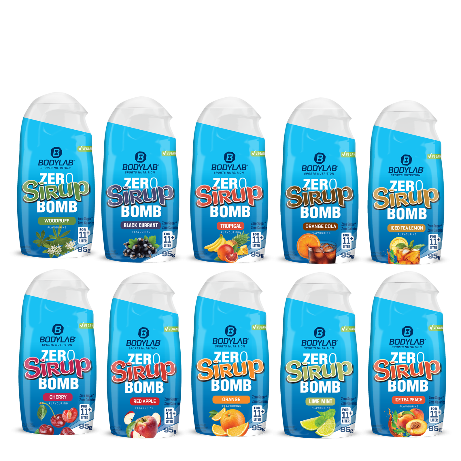 ZERO Sirup BOMB Bestseller Box (10x95ml)