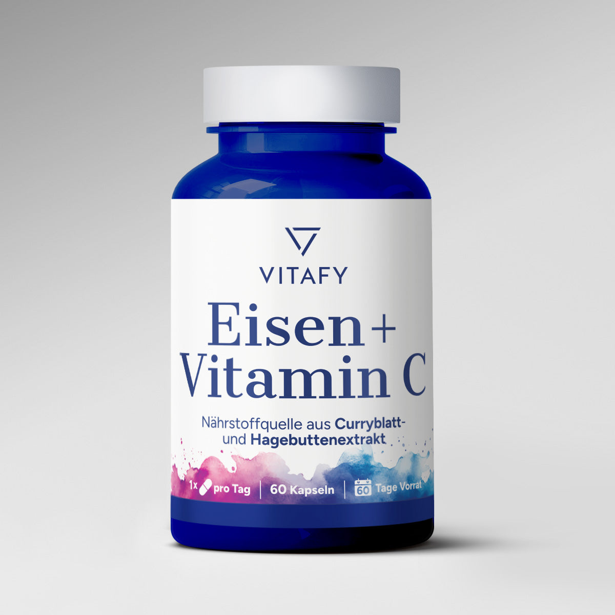 Eisen + Vitamin C (60 Kapseln)