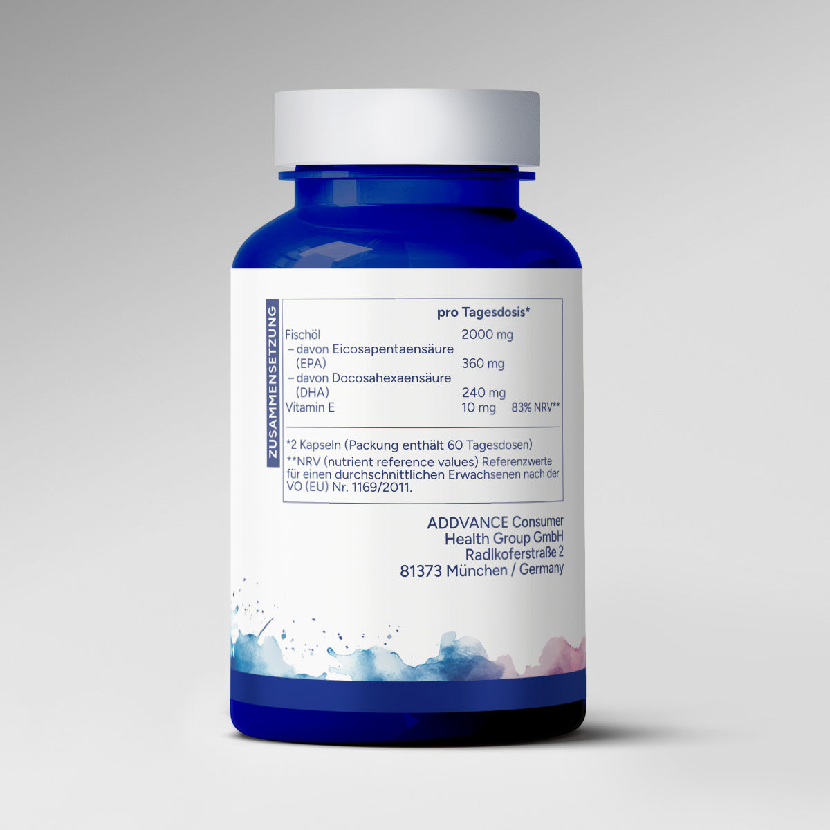 Omega-3-Fischöl (120 Kapseln)