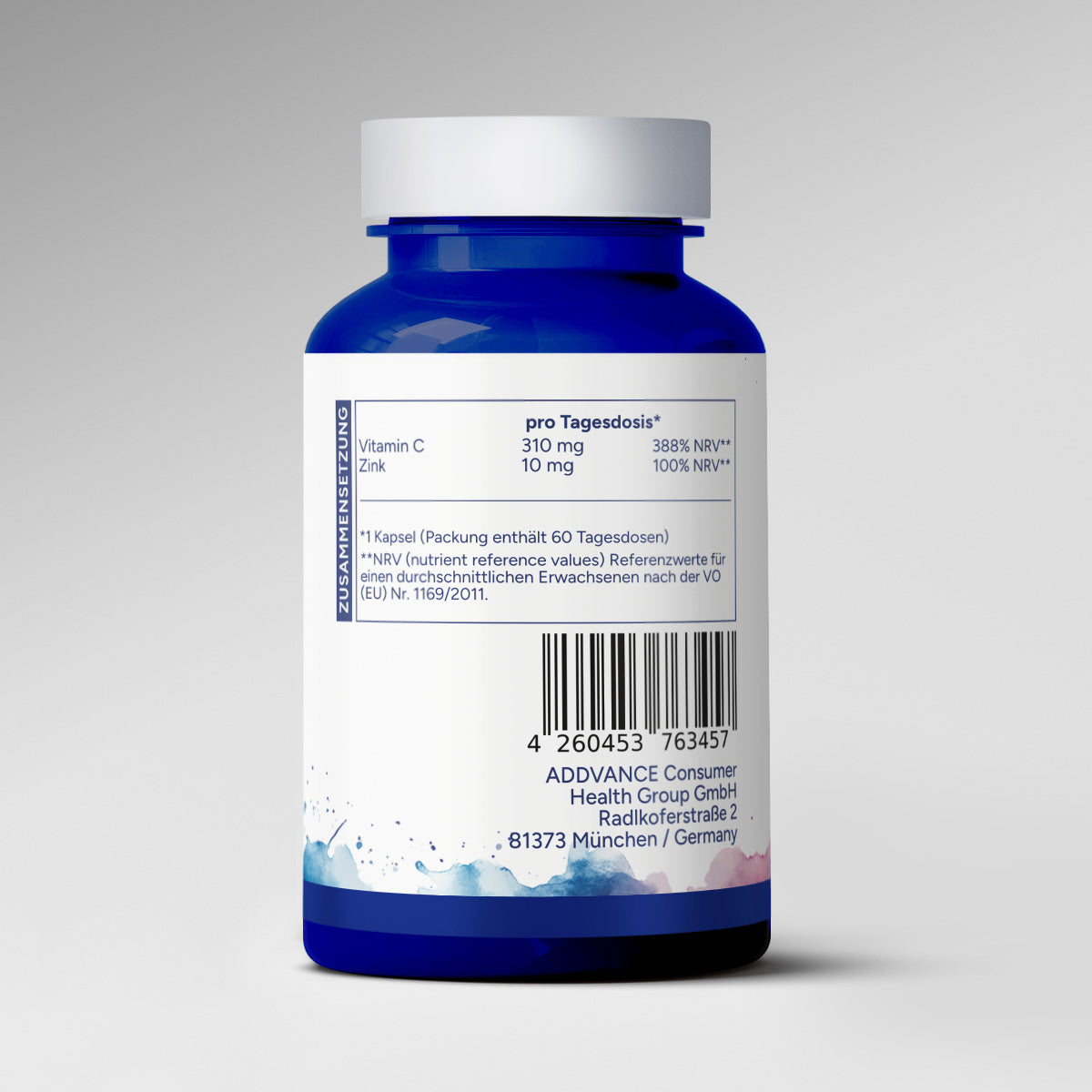 Vitamin C + Zink (60 Kapseln)