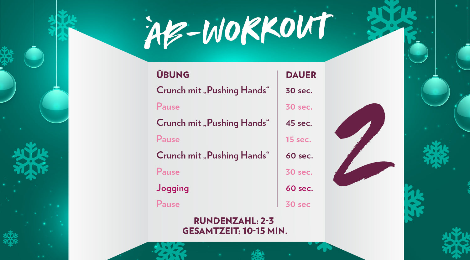 Fitventskalender_Tag2