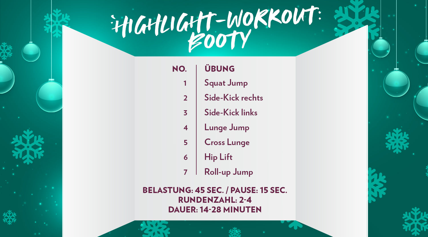 Highlight-Workout: BOOTY