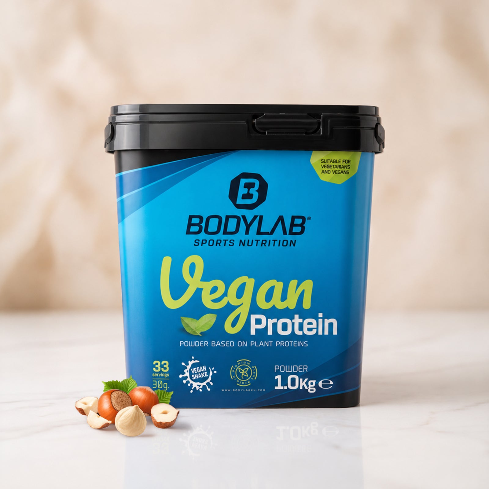 Vegan Protein (1000g) Haselnuss