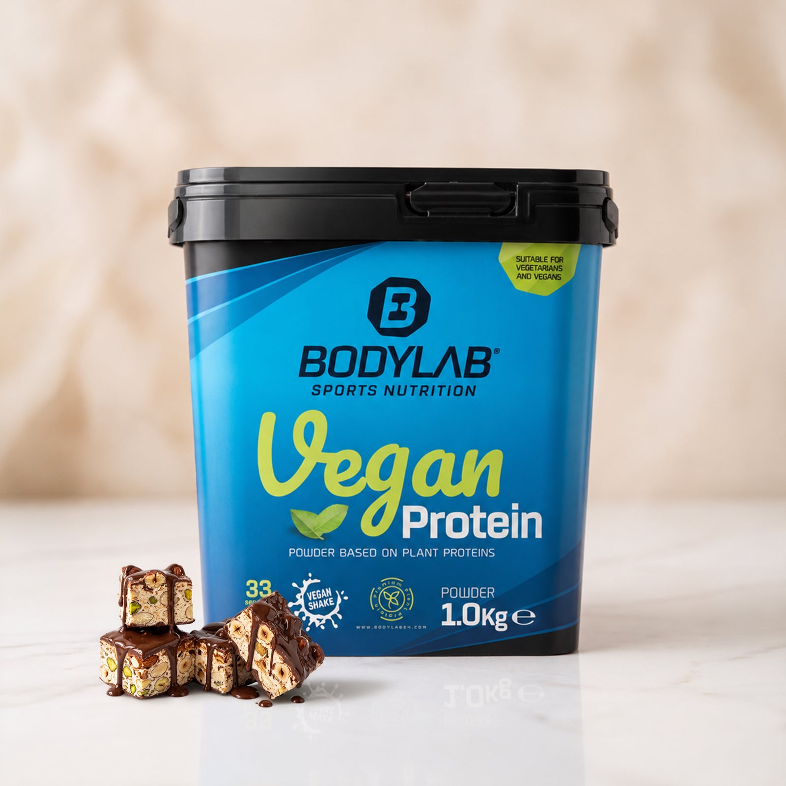 Vegan Protein (1000g) Chocolate Nougat
