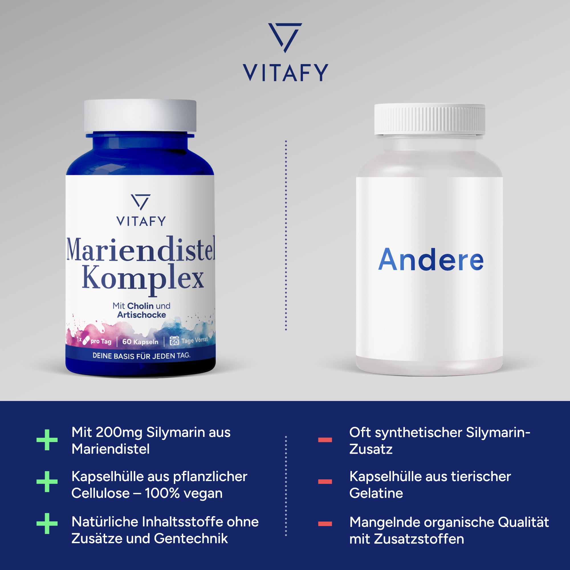 Mariendistel Komplex Kapseln (60 Kapseln)