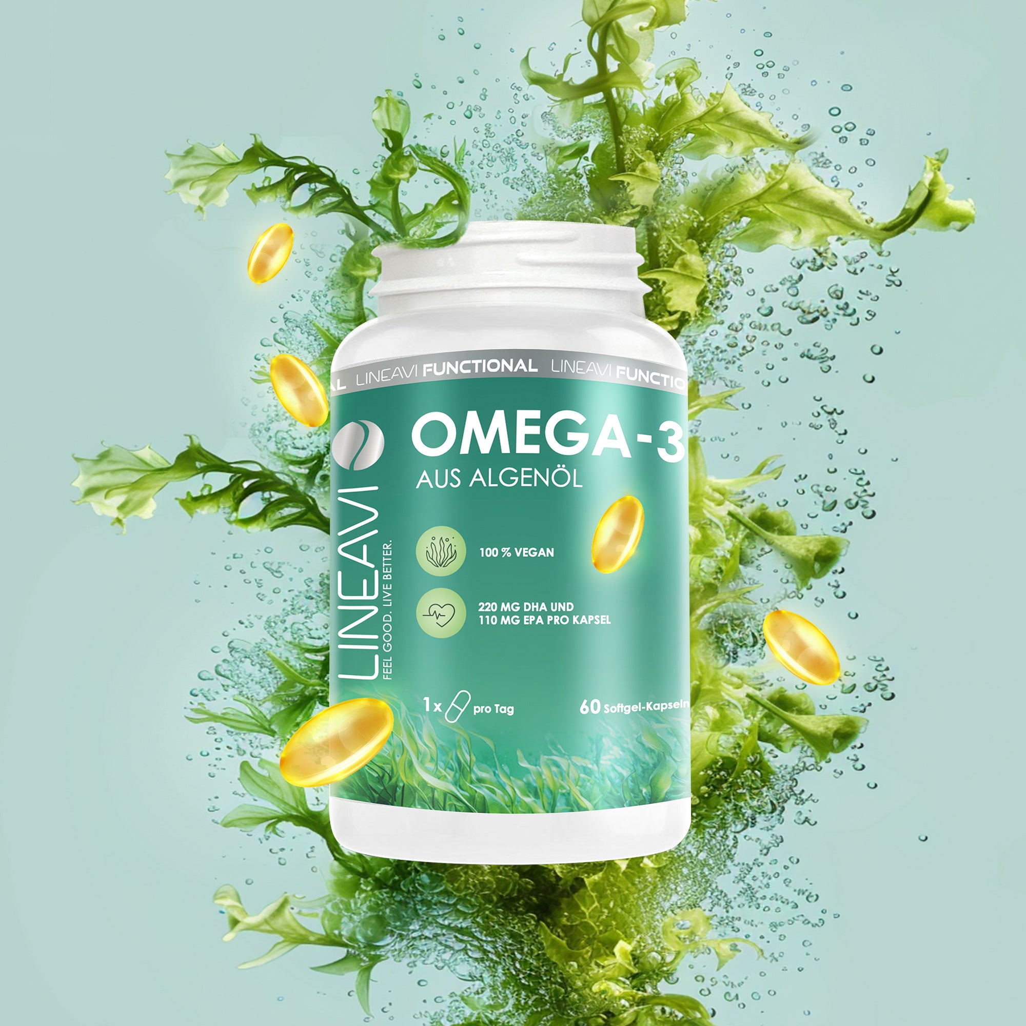 Omega 3 Vegan (60 Kapseln)