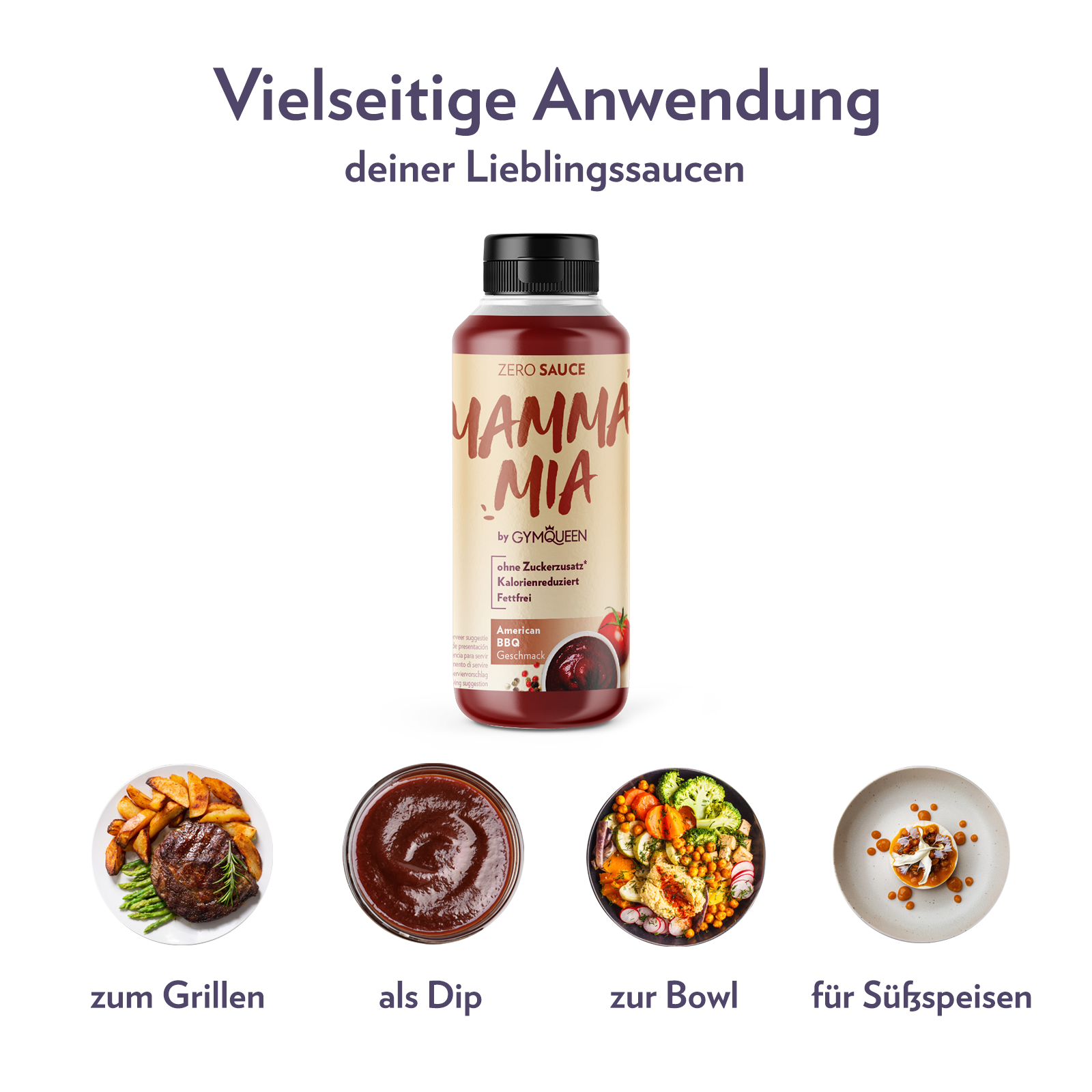 Mamma Mia Zero Saucen: 4 + 2 GRATIS