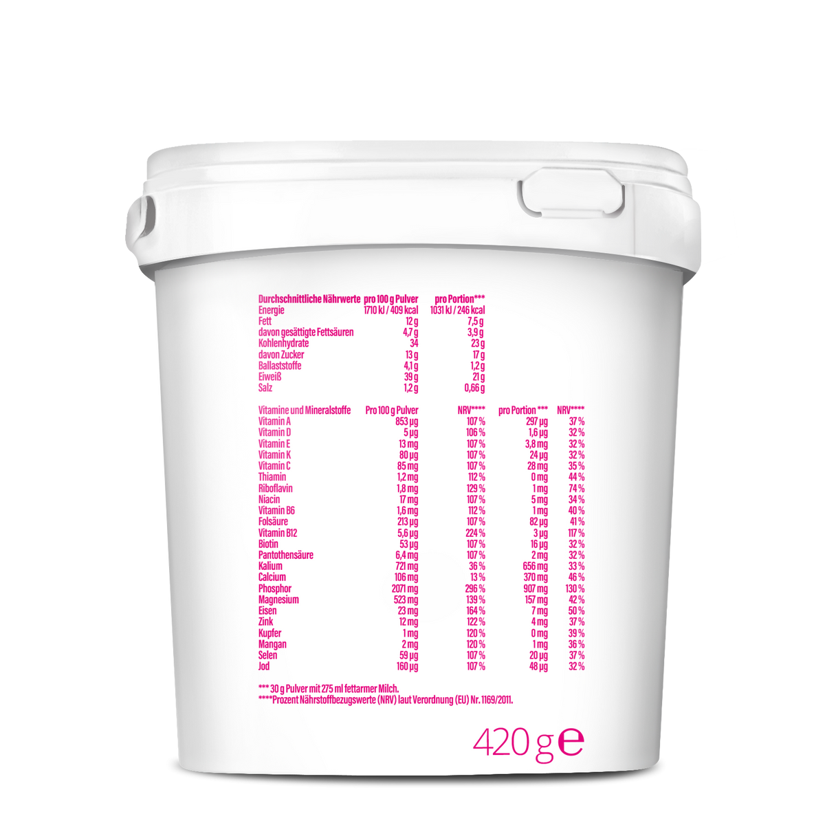 Slim Shake Mahlzeitersatz-Shake (420g) Vanilla
