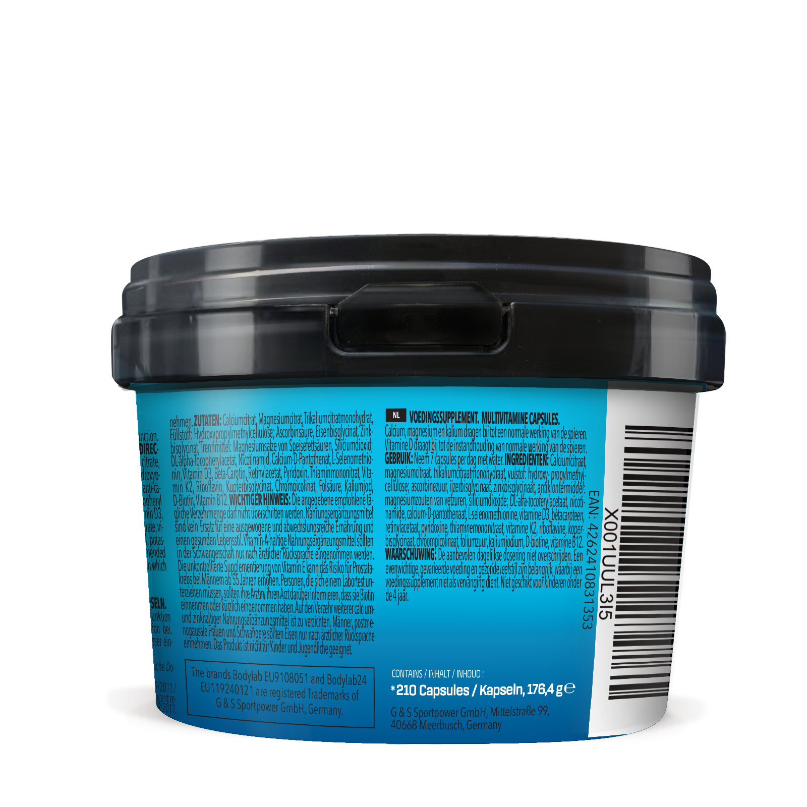 Bodybuilder Stack (210 Kapseln)