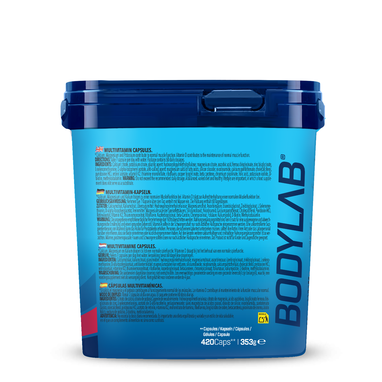 BIG PACK Bodybuilder Stack 2.0 (420 Kapseln)