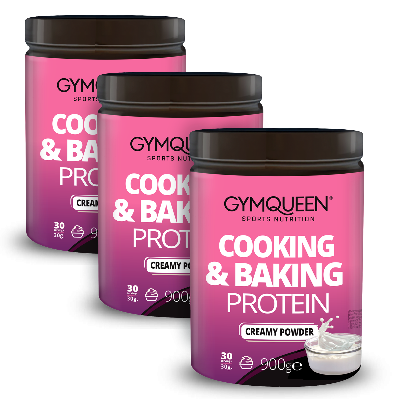 Cooking & Baking Protein 3er Pack