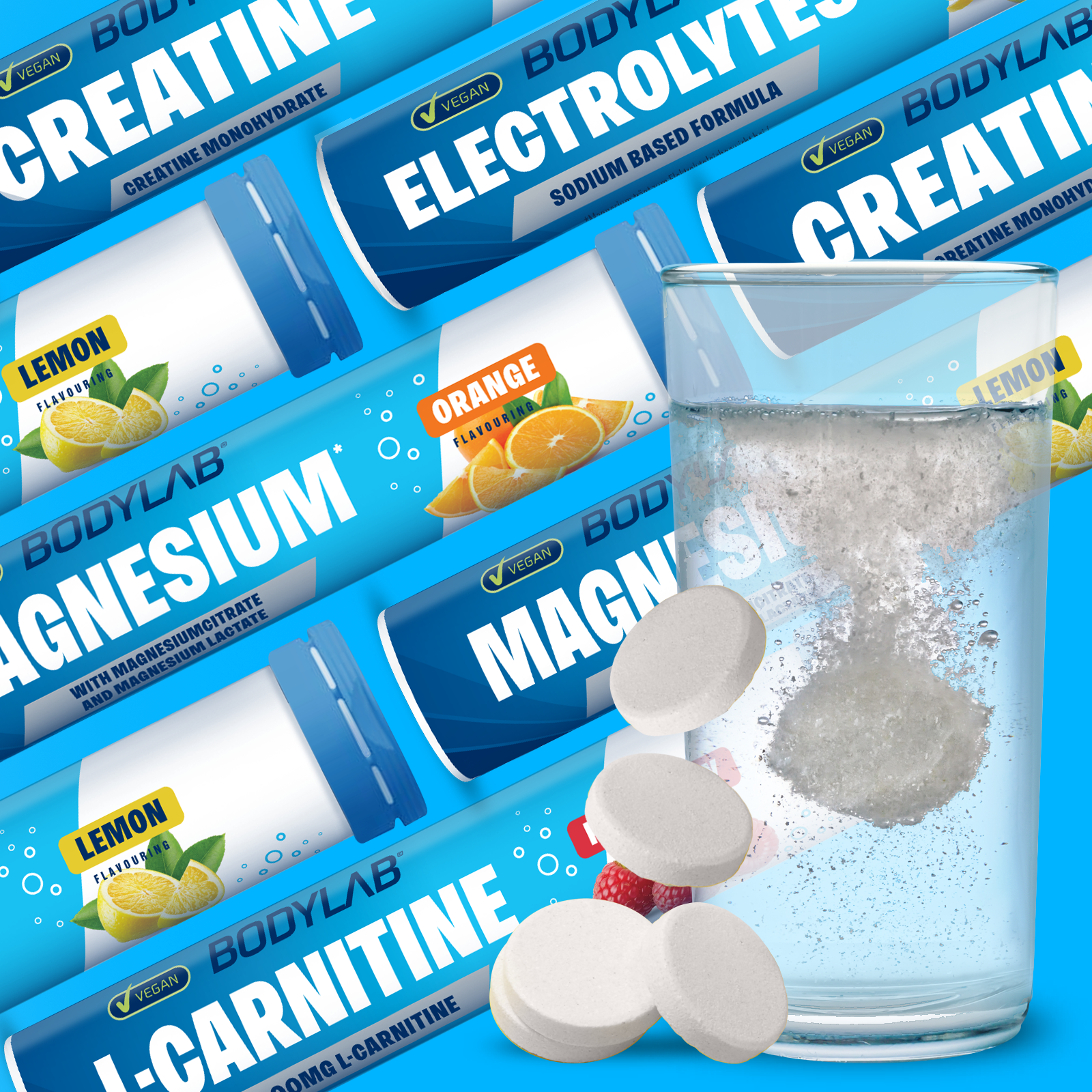 Creatine (6x 16 Brausetabletten)