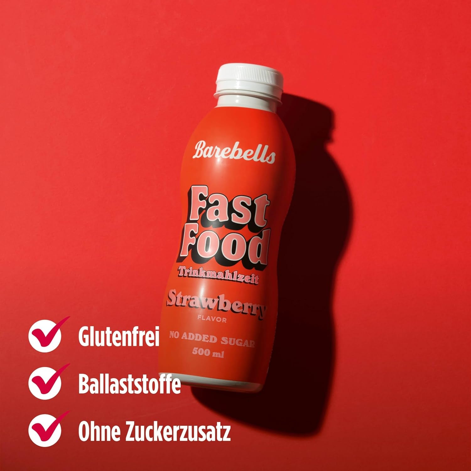 FOOD Trinkmahlzeit - 12x500ml - Strawberry