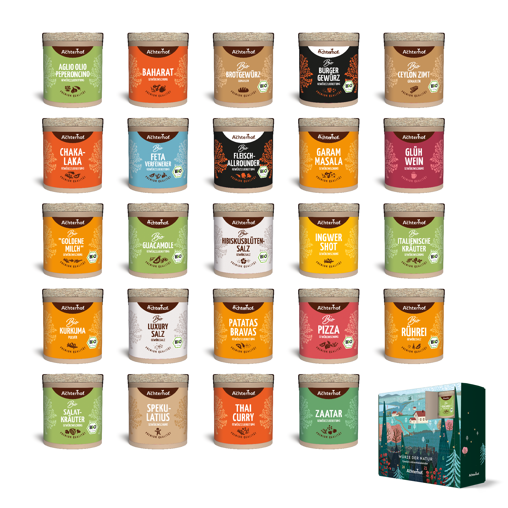 Gewürz-Adventskalender „Würze der Natur“