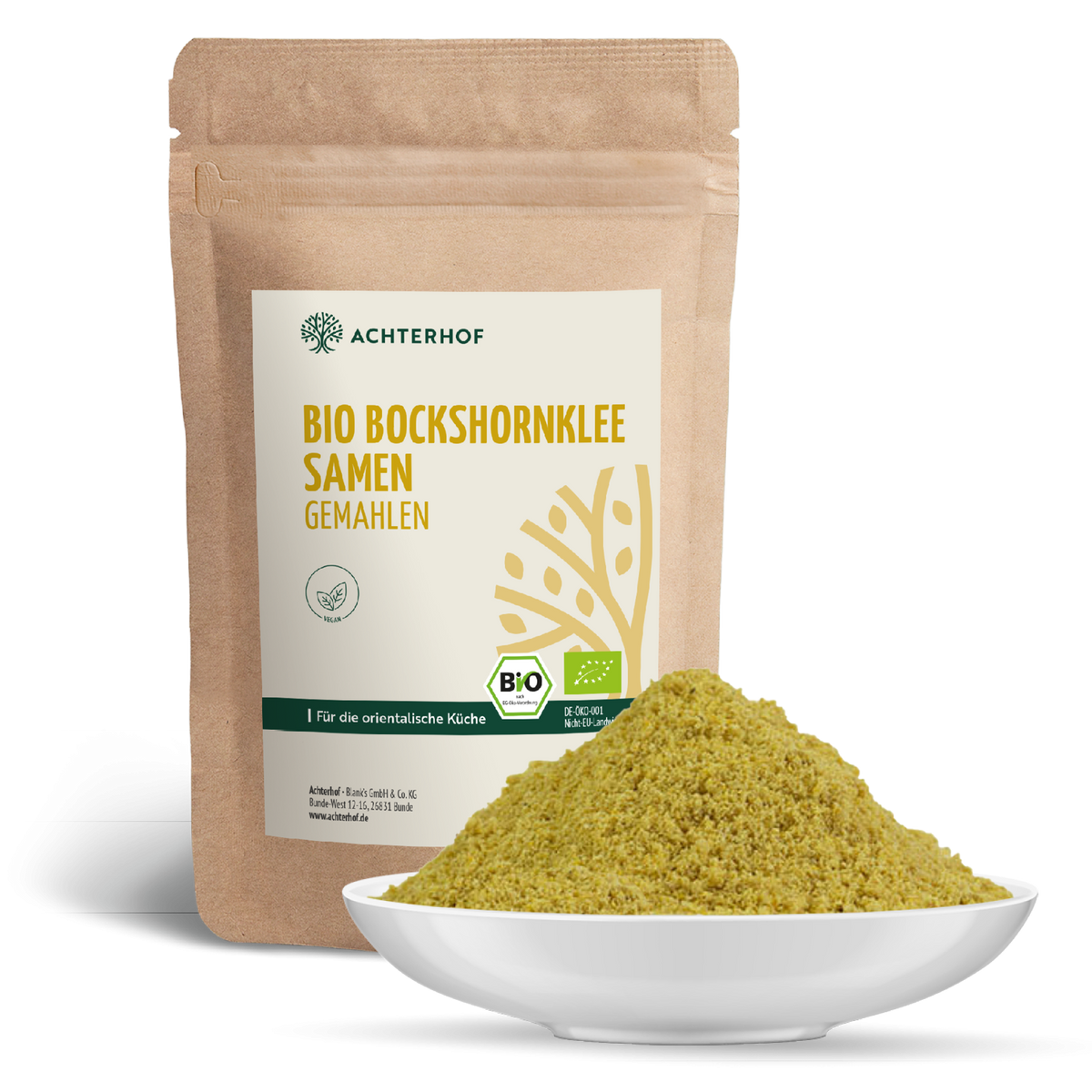 Bockshornkleesamen gemahlen Bio (500g)