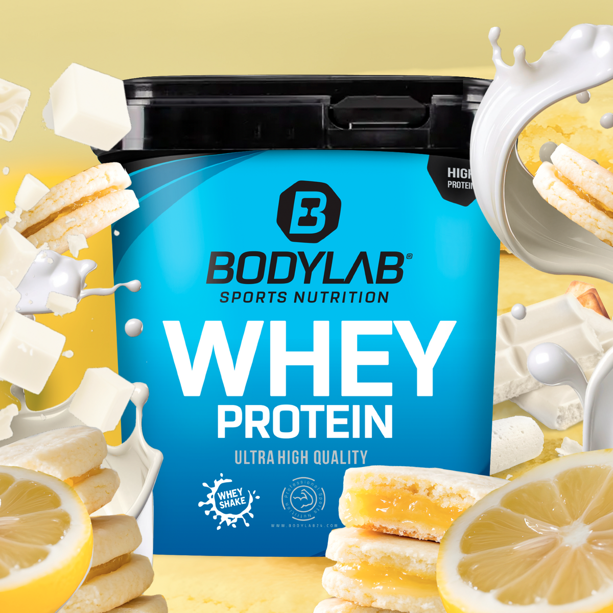 Whey Protein (1000g) Chunky White chocolate with lemoncookie