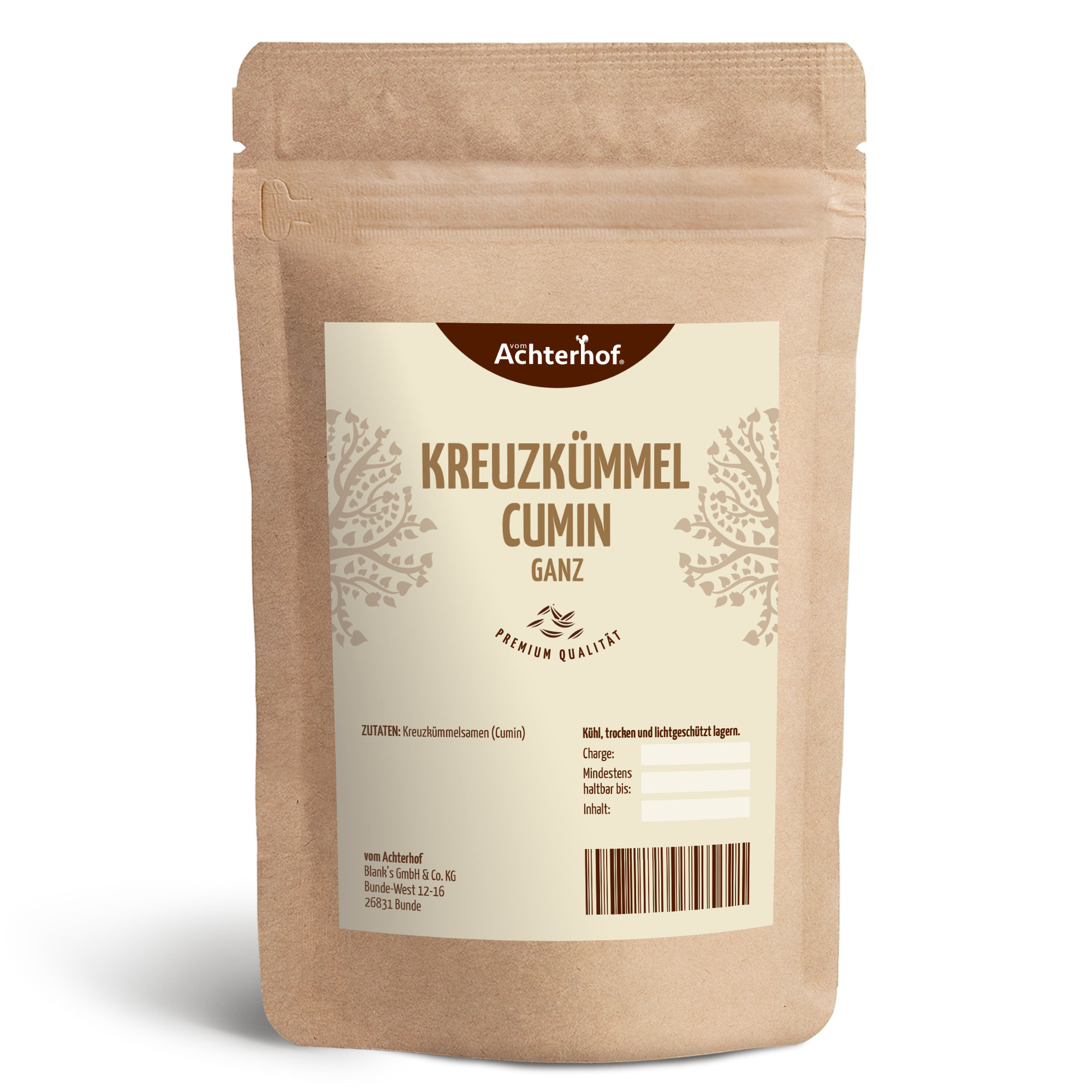 Kreuzkümmel Cumin ganz (1000g)