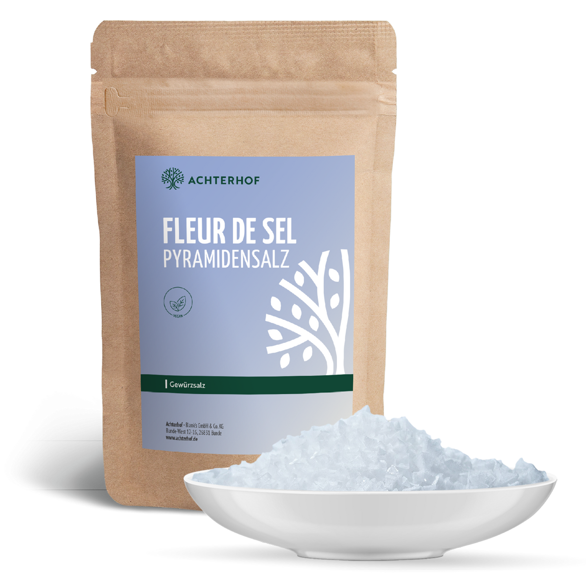Fleur de Sel Pyramidensalz (500g)