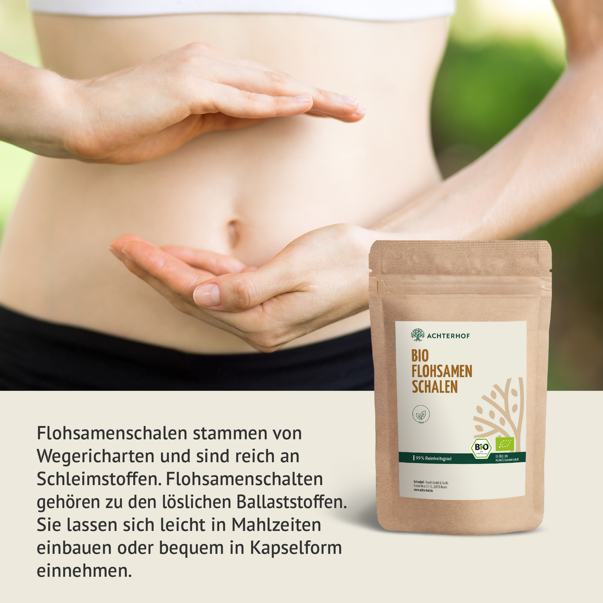 Flohsamenschalen Bio (500g)