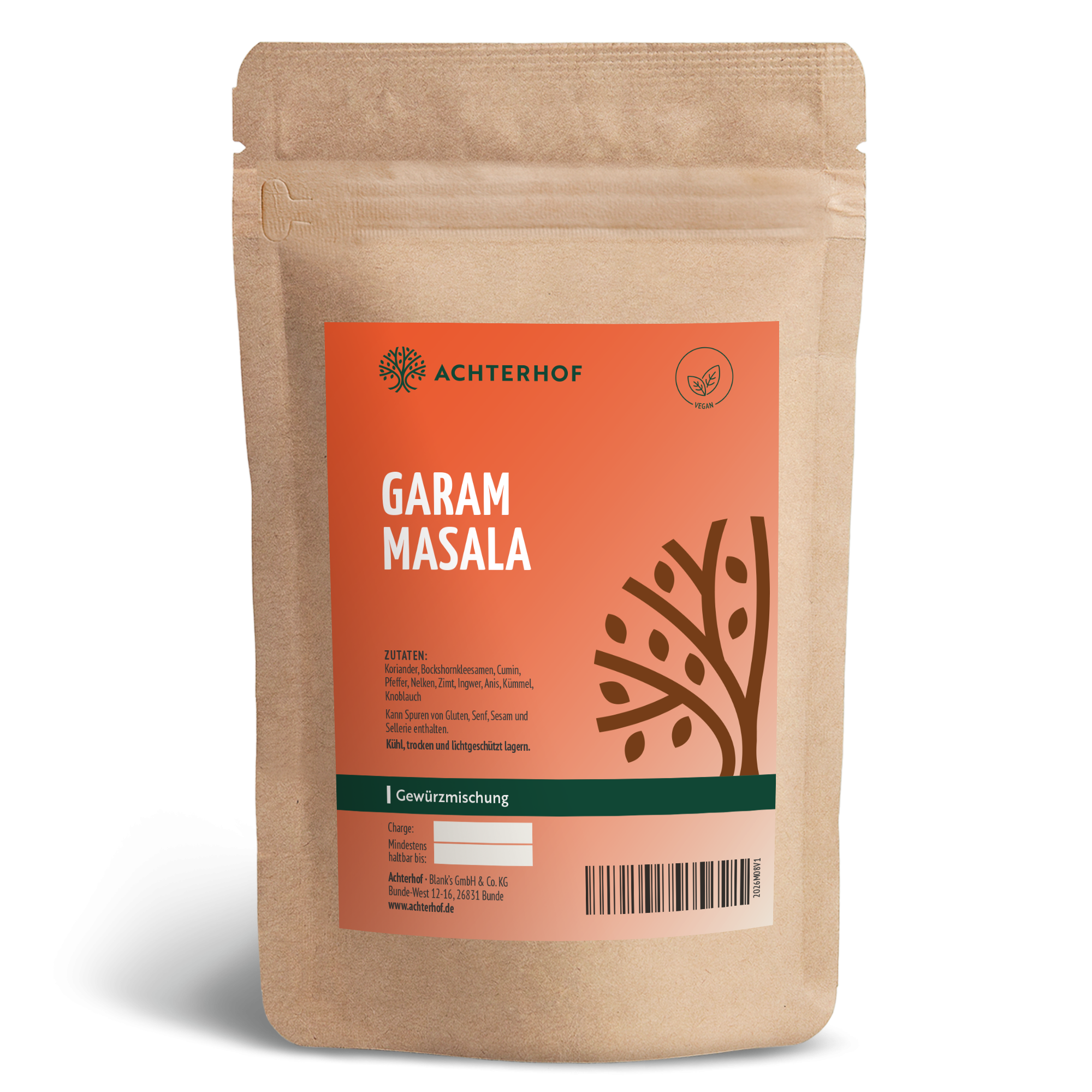Garam Masala Gewürzmischung (250g)
