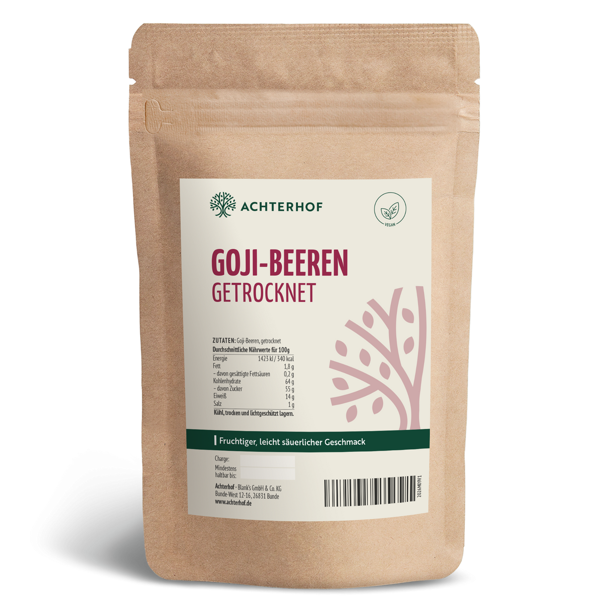 Goji-Beeren getrocknet (100g)