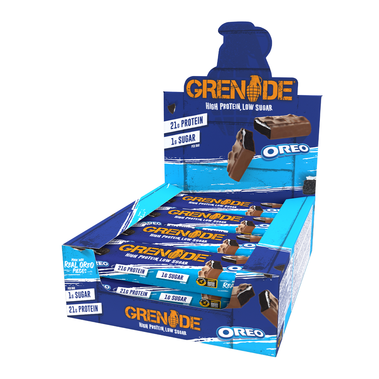 Oreo Protein Bar - 12x60g - Oreo
