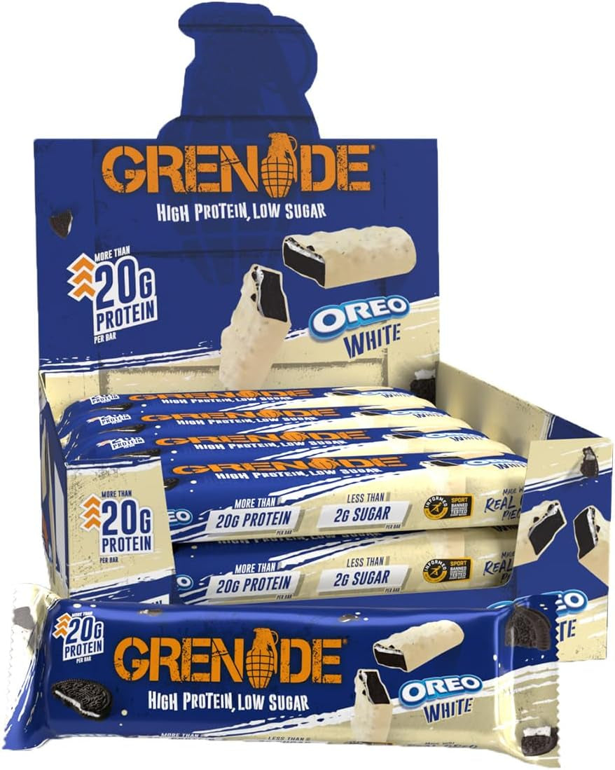 Oreo Protein Bar - 12x60g - White Oreo