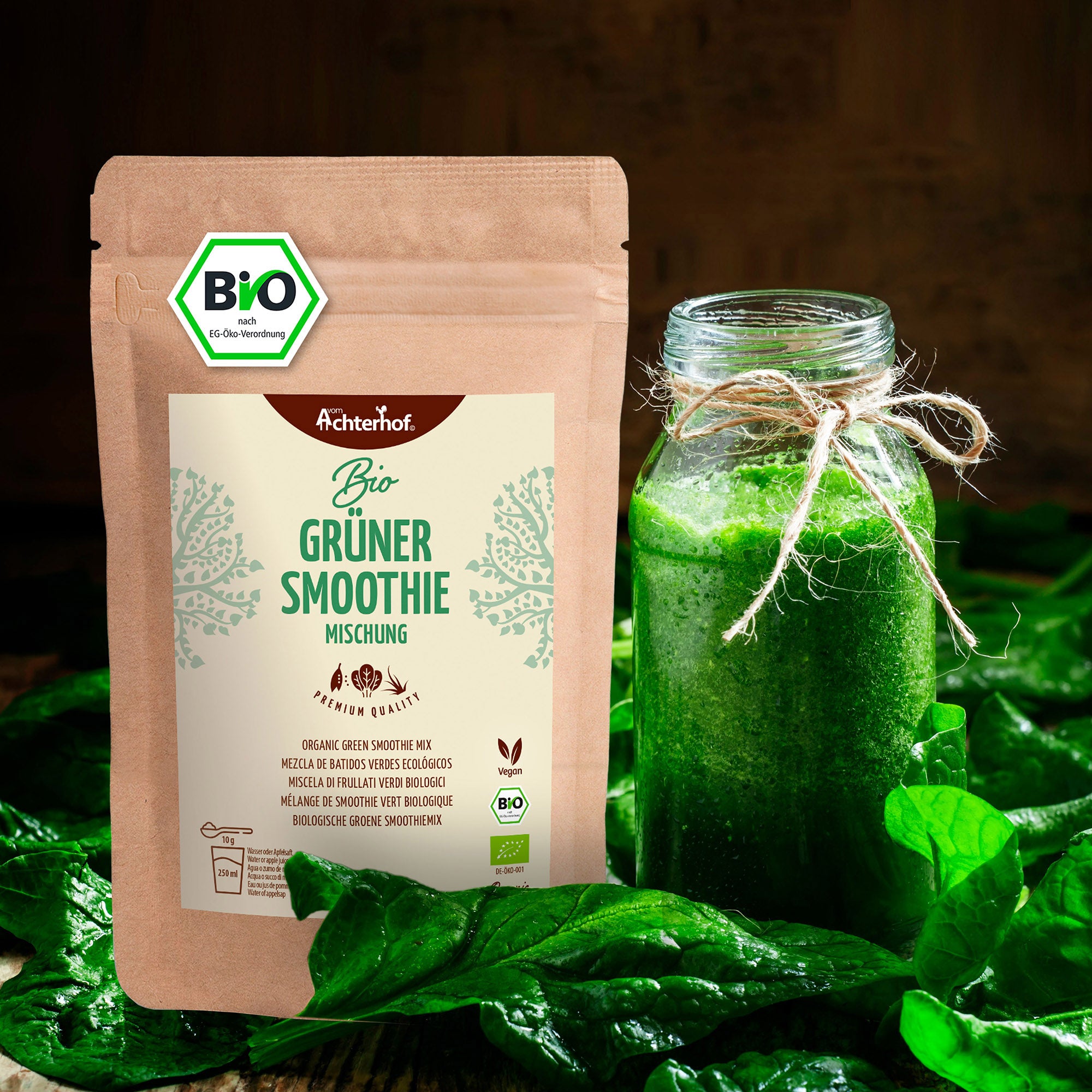 Grüner Smoothie Mischung Bio (500g)