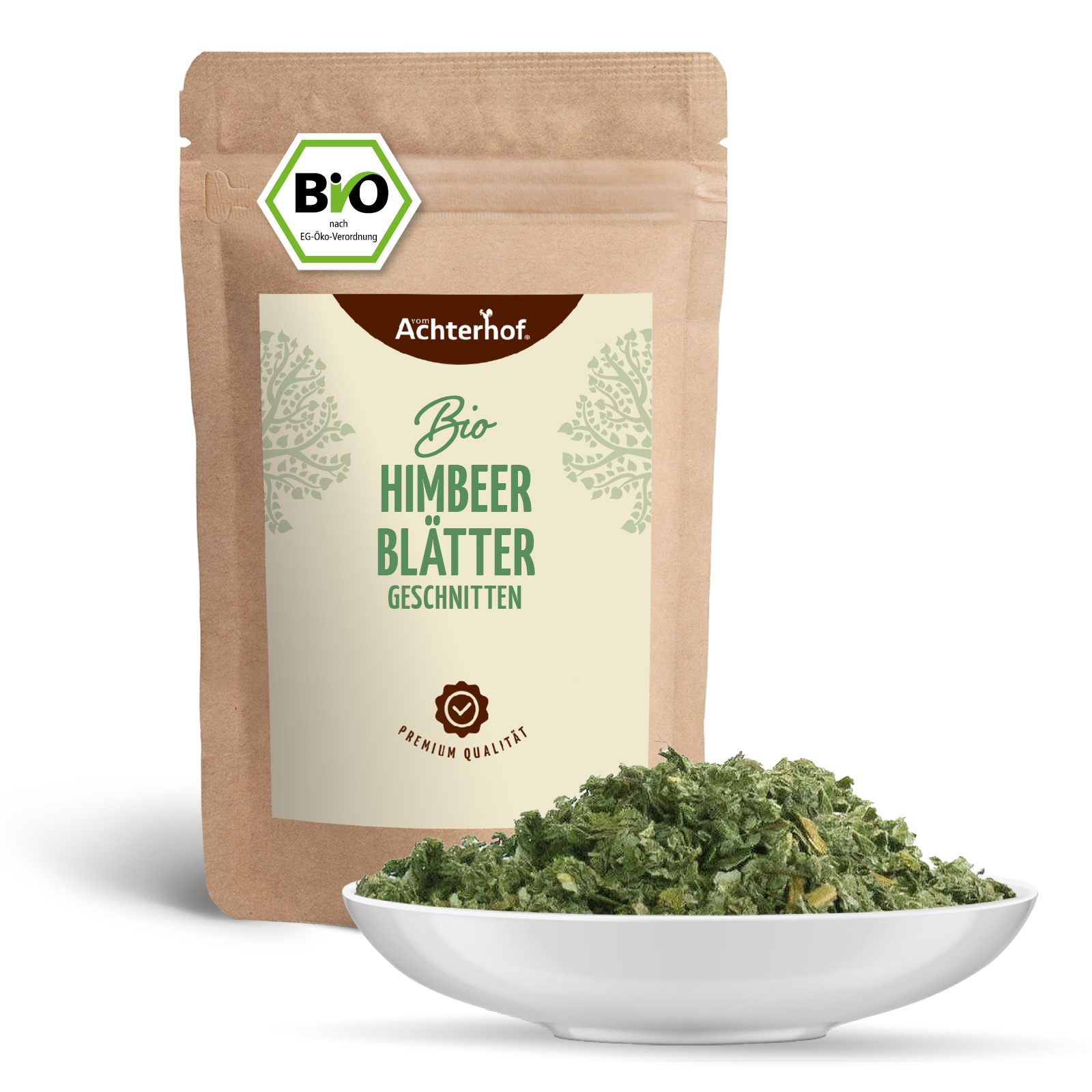 Himbeerblätter geschnitten Bio (500g)