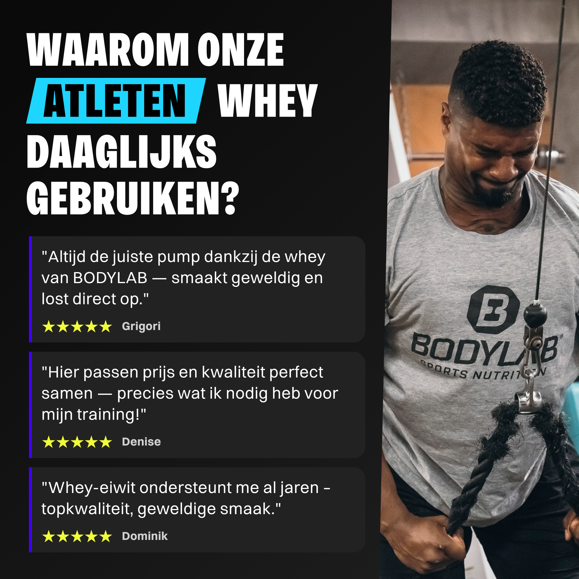 Whey Protein Probierboxen (8 Proben je 30g)