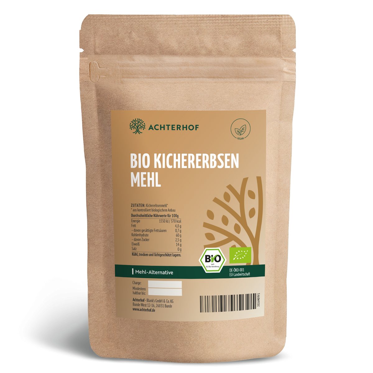 Kichererbsenmehl Bio (500g)