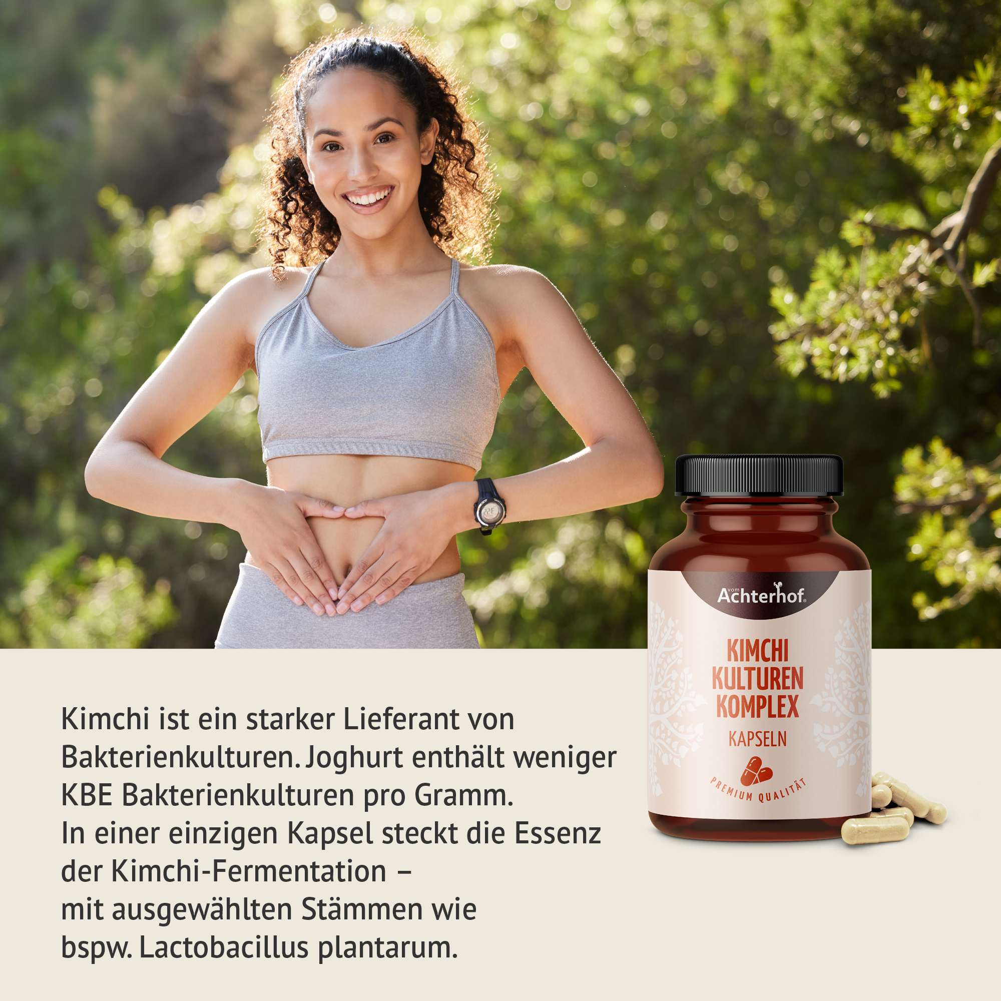 Kimchi Kulturen Komplex (120 Kapseln)