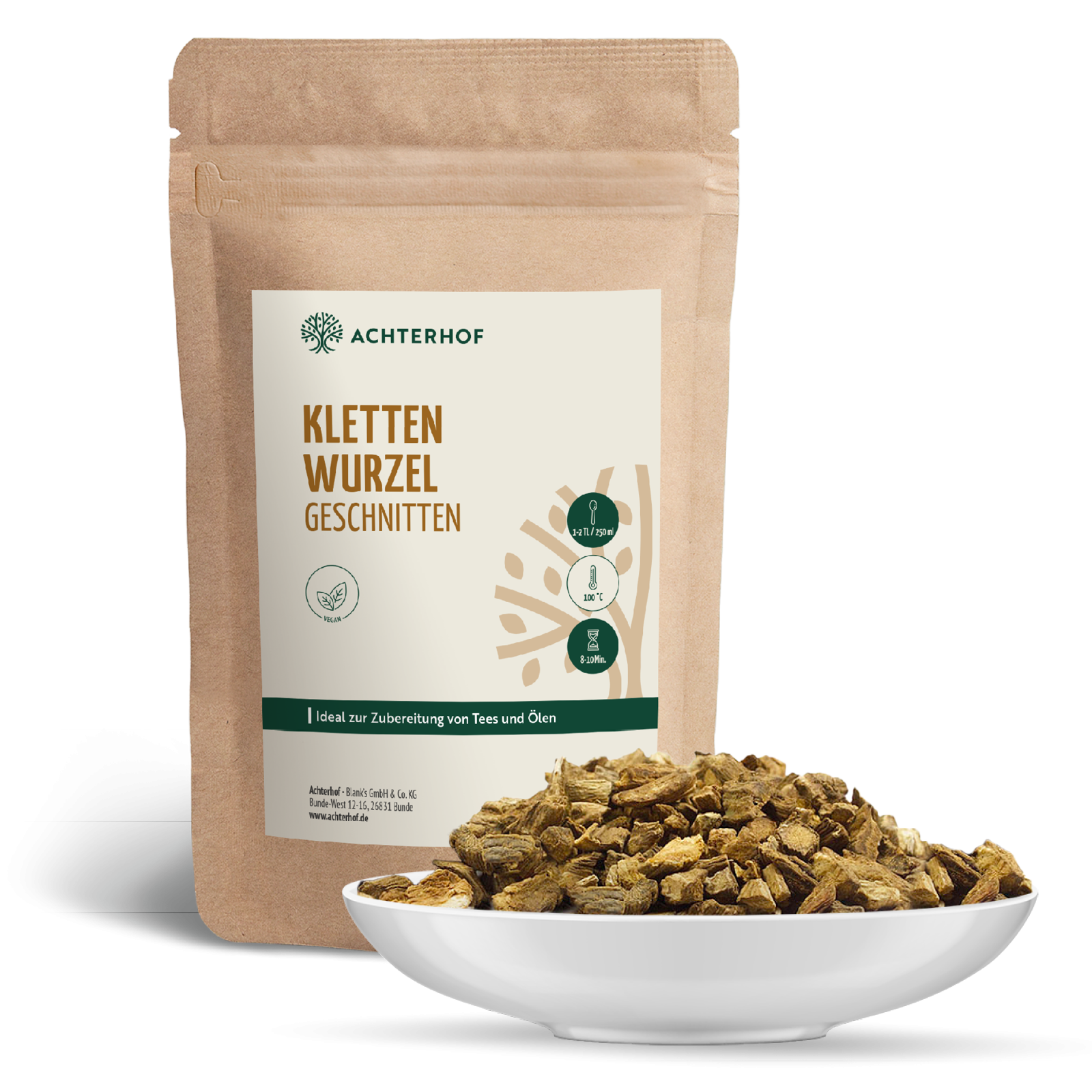 Klettenwurzel geschnitten (250g)