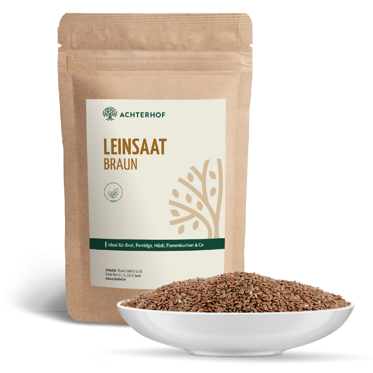 Leinsaat braun (1000g)