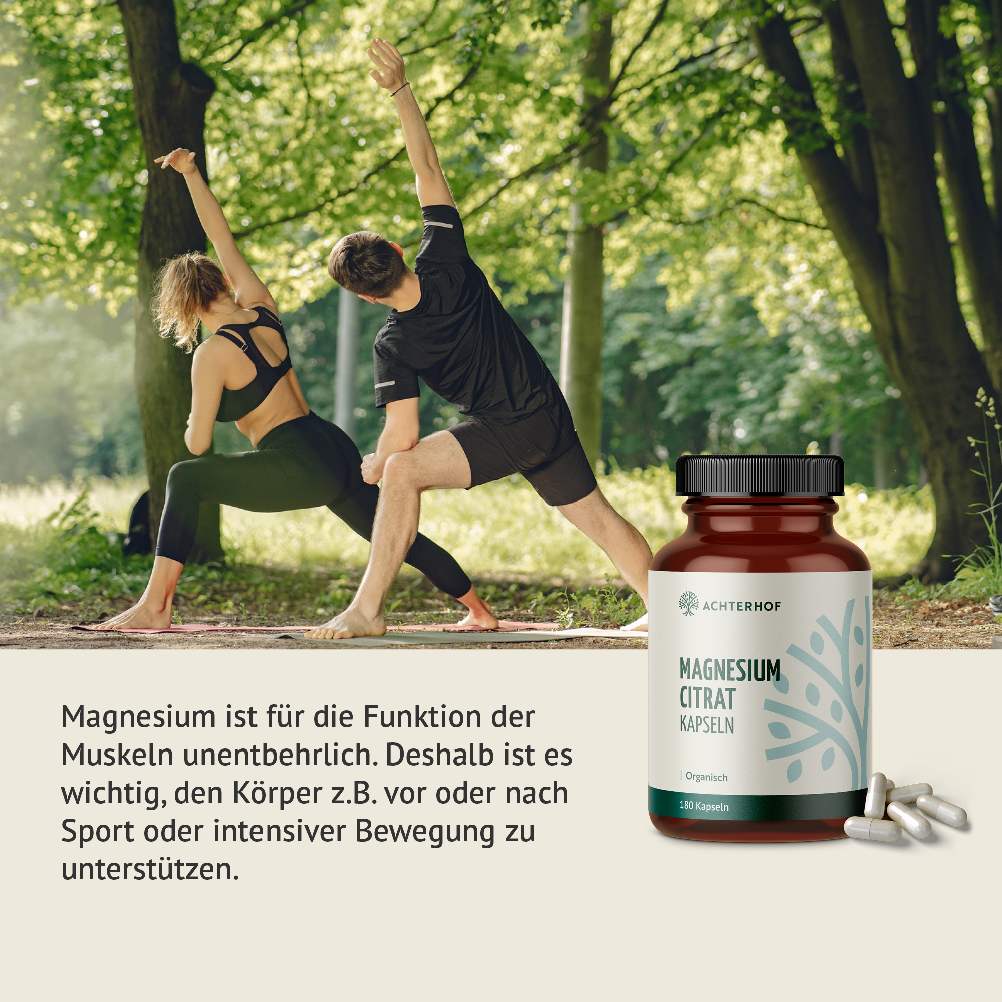 Magnesiumcitrat Kapseln (180 Kapseln)