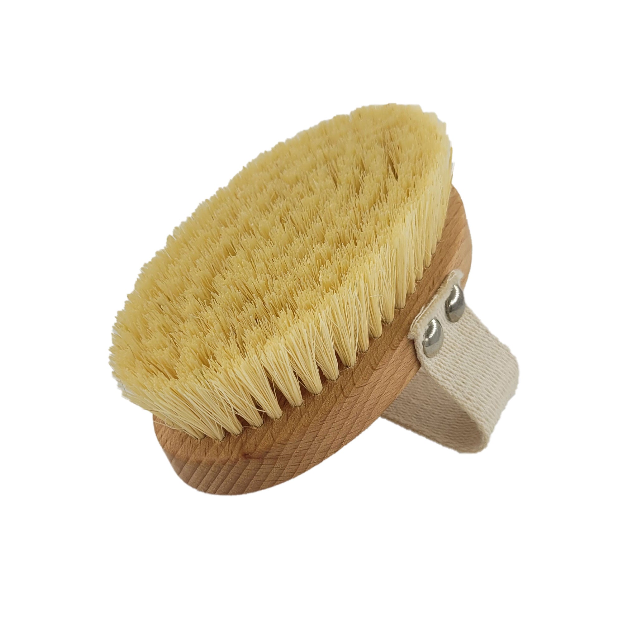 Massagebürste mit Borsten aus Pflanzenfasern