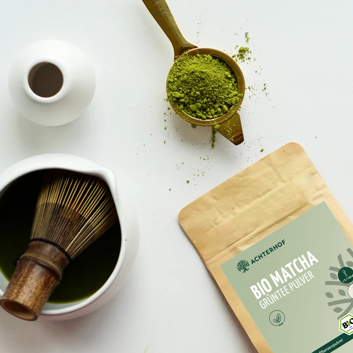 Bio Matcha Grüntee Pulver (250g)