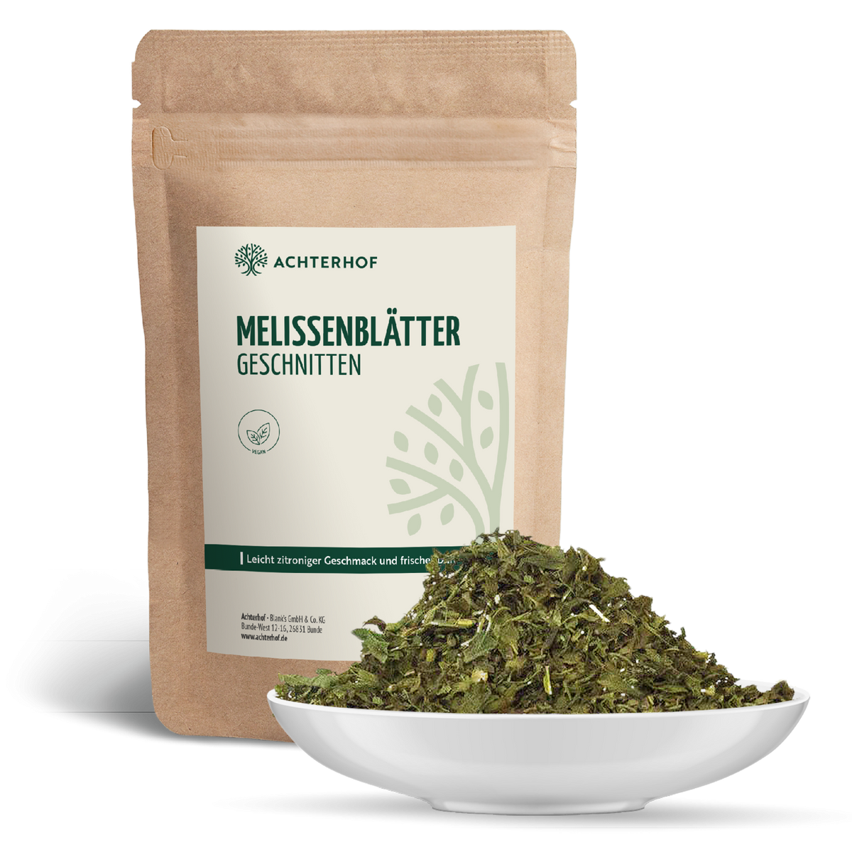 Melissenblätter geschnitten (1000g)