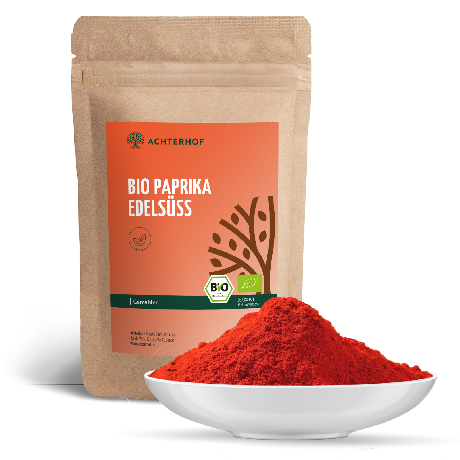 Bio Paprika edelsüß gemahlen (500g)