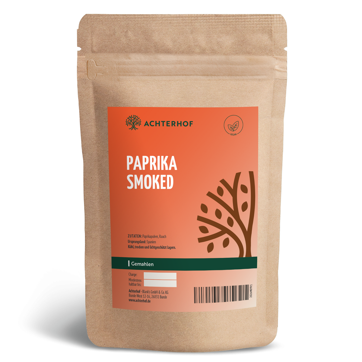 Paprika smoked gemahlen (1000g)