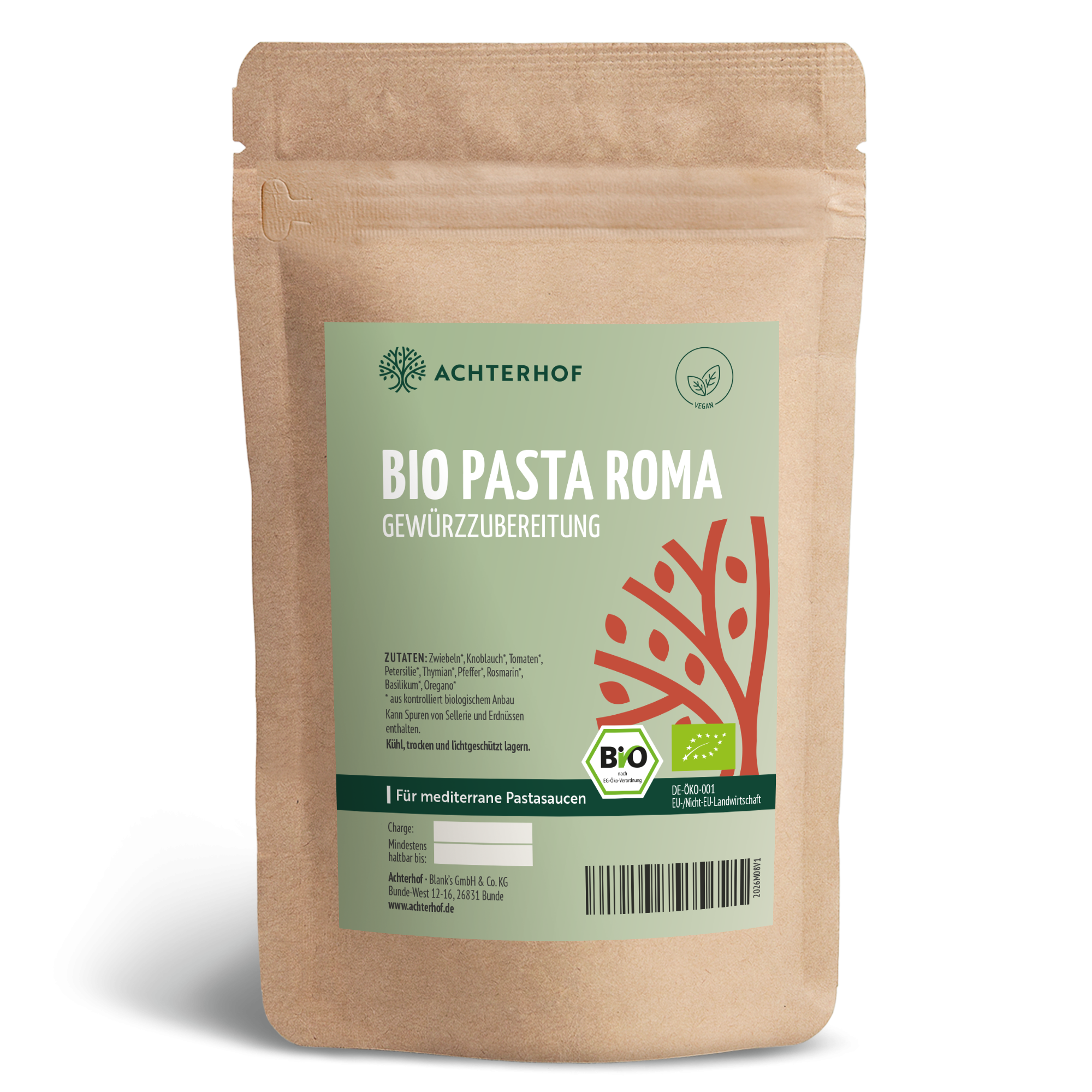 Pasta Roma Gewürzzubereitung Bio (100g)