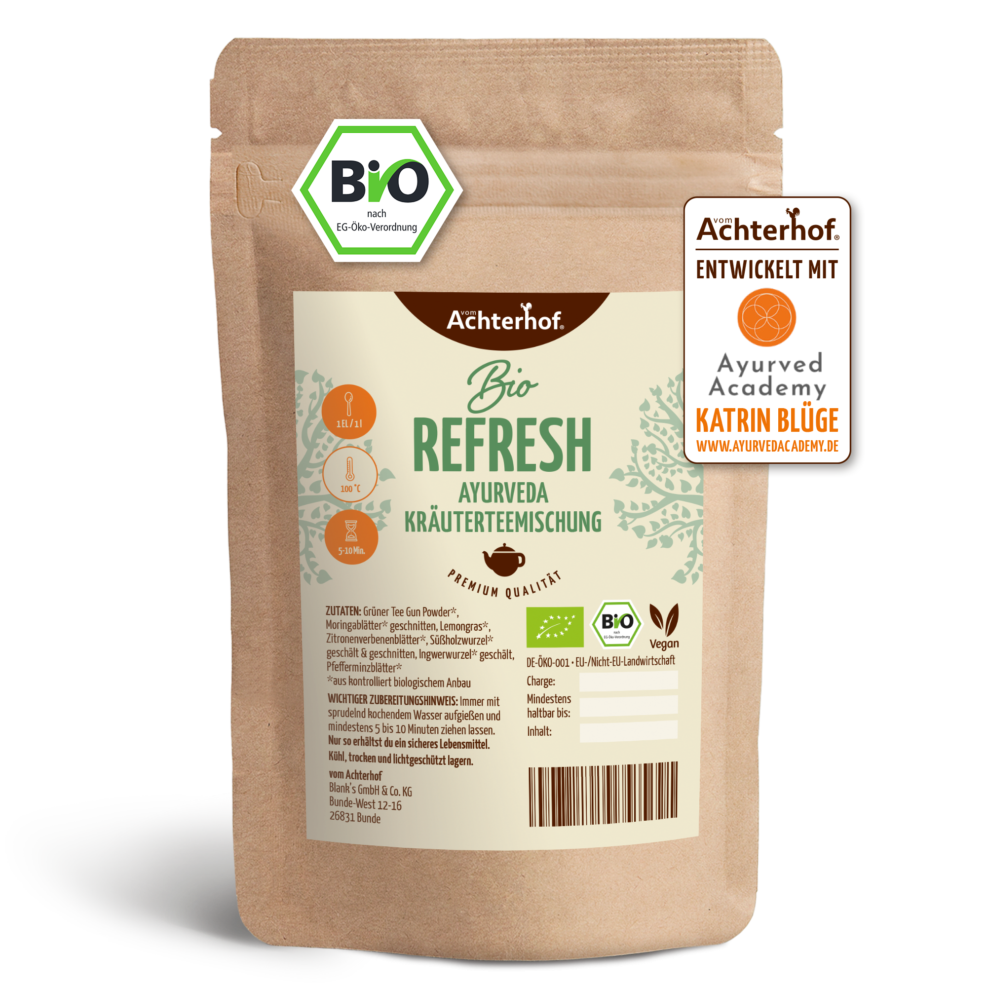 Ayurveda Tee Refresh Bio (100g)