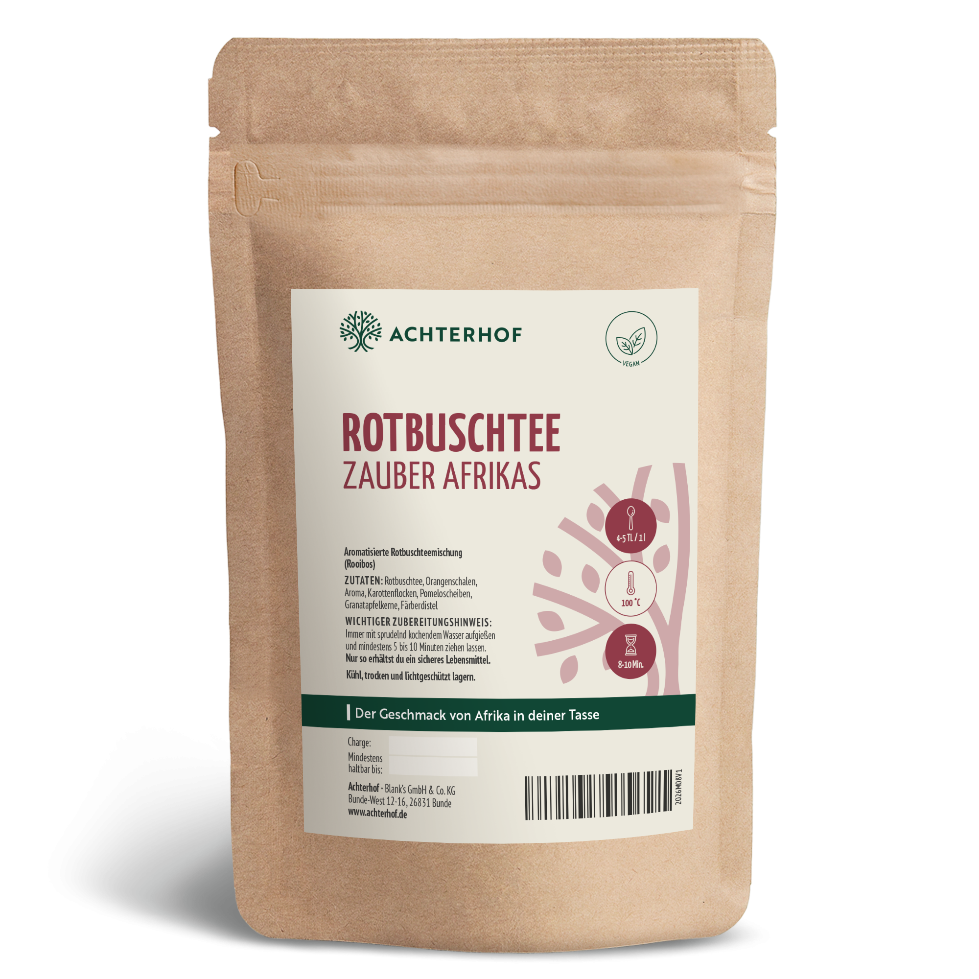 Rotbuschtee Zauber Afrikas (100g)
