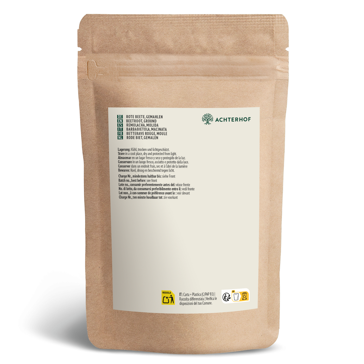 Rote Beete gemahlen (500g)