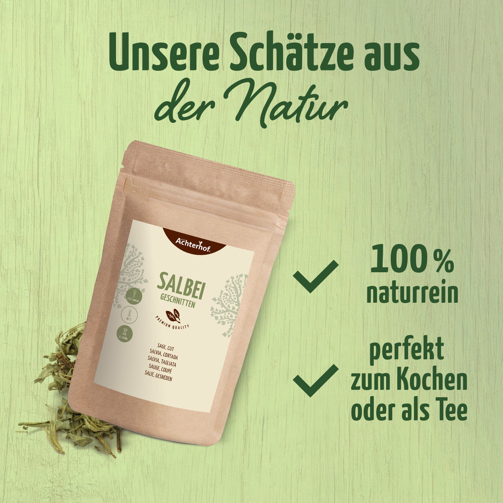 Salbei geschnitten (100g)