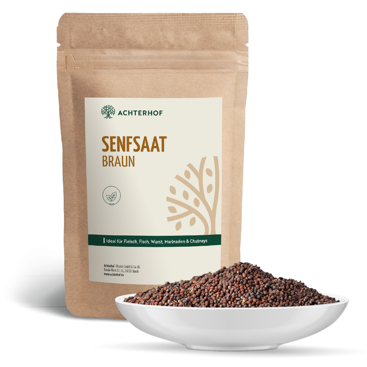 Senfsaat braun ganz (250g)