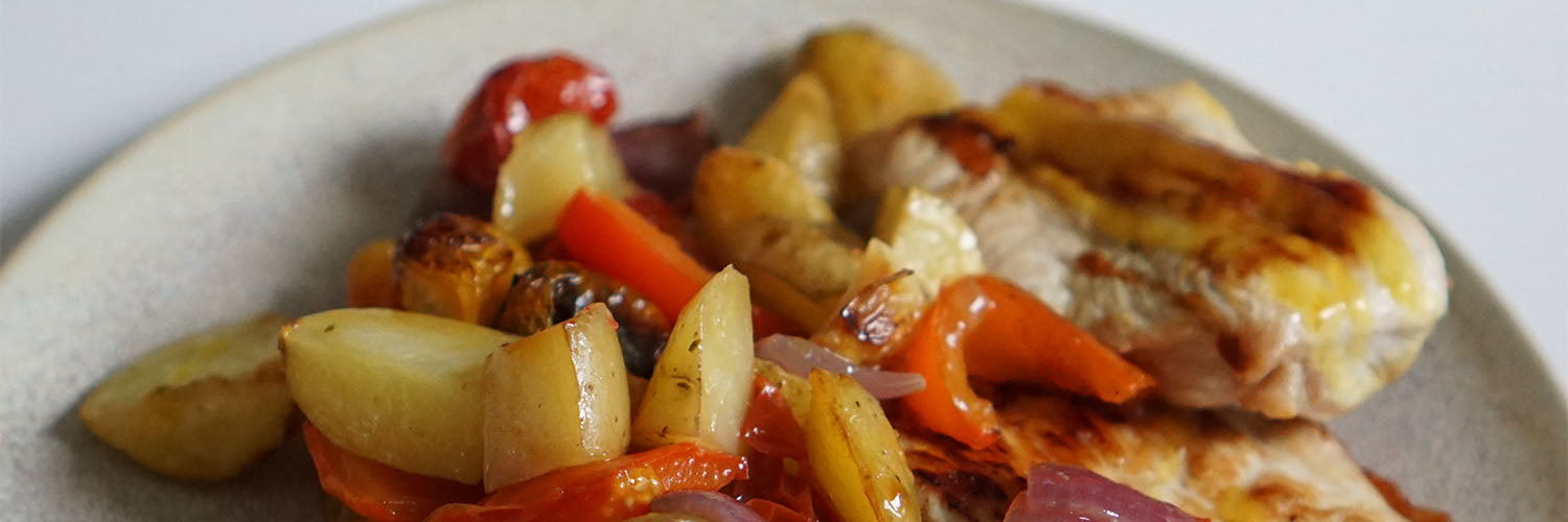 Ofengemüse mit Hühnchen_1500x500