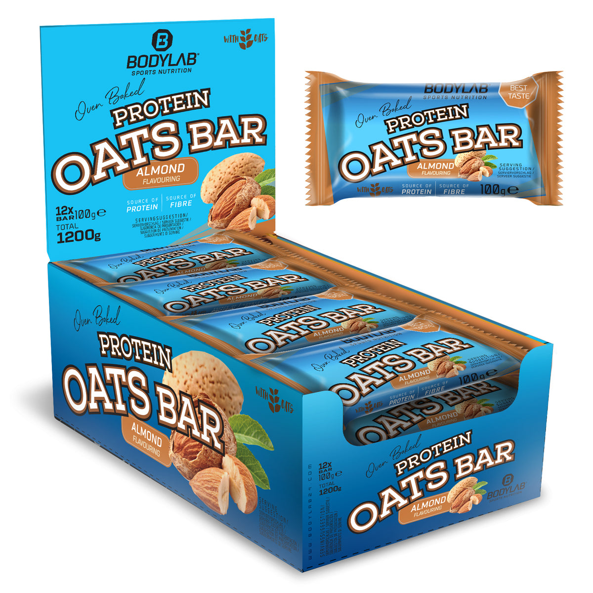 Protein Oats Bar (12x100g) - Mandel